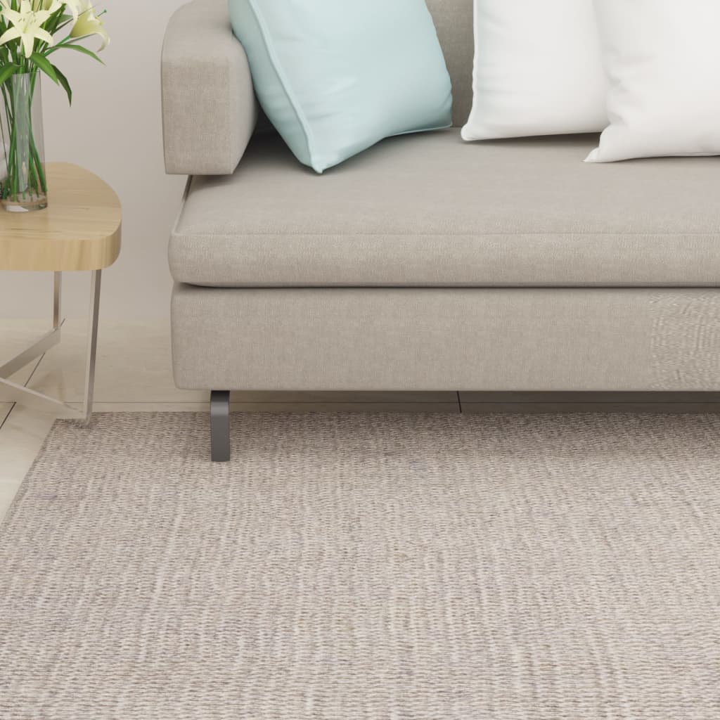 Carpet natural sisal 80x250 cm sand color