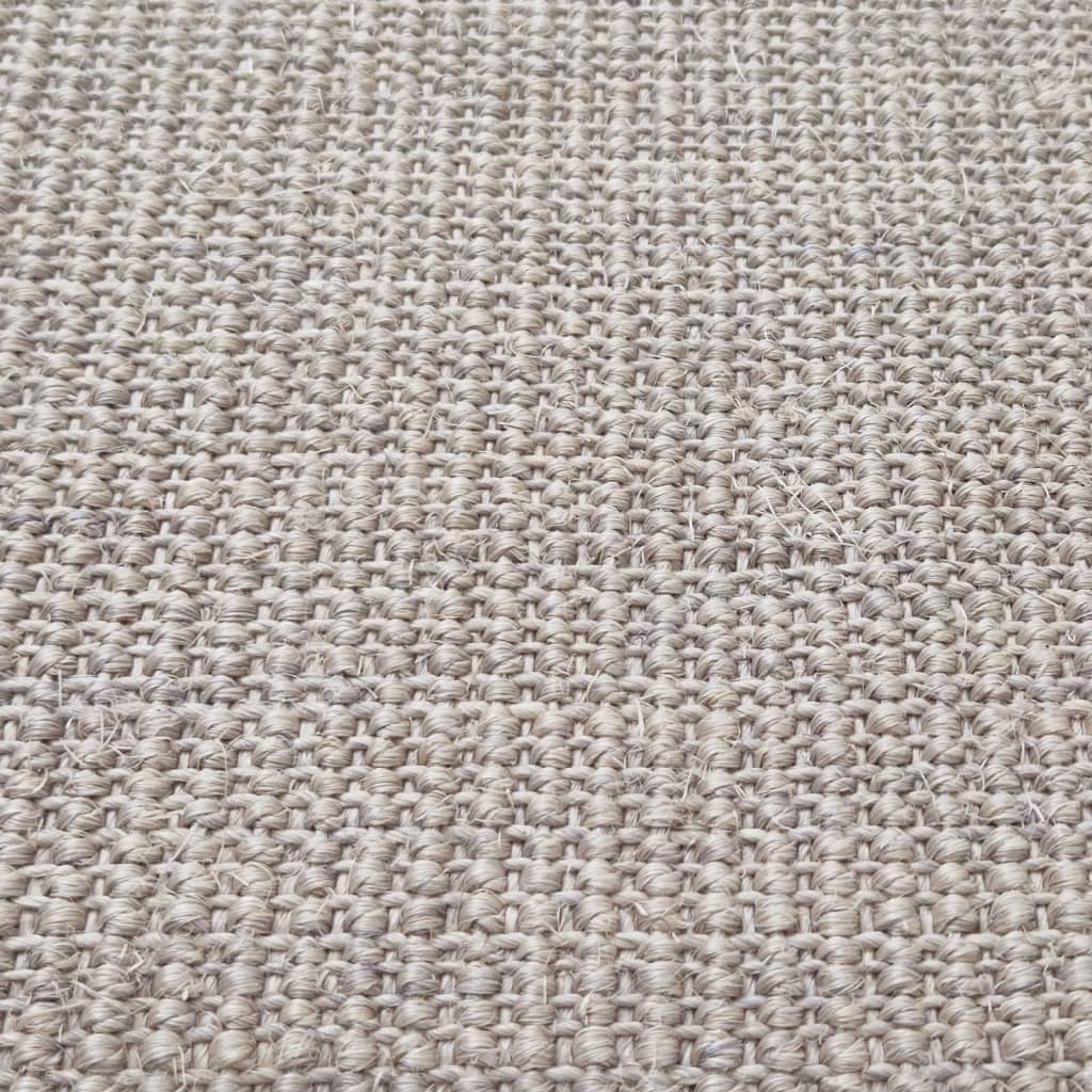 Carpet natural sisal 80x300 cm sand color