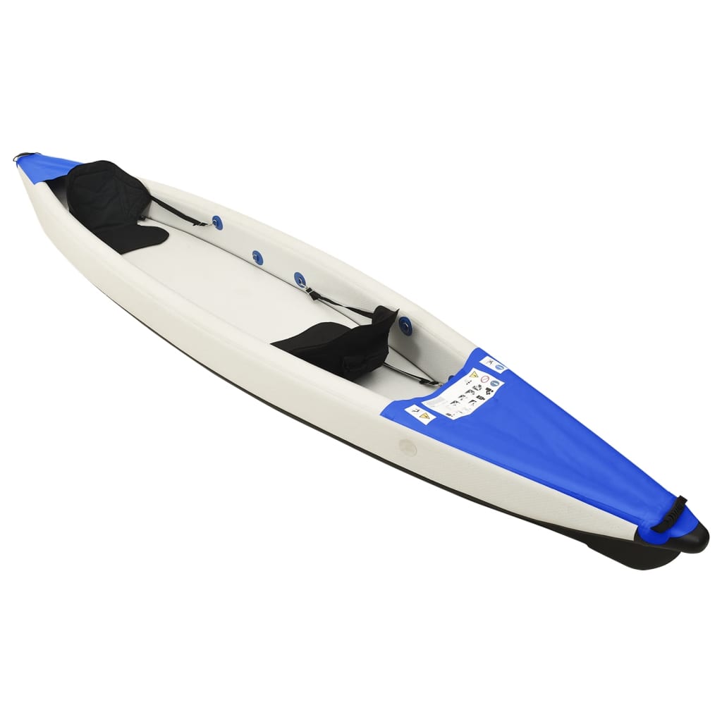Kayak Inflatable Blue 424x81x31 cm Polyester