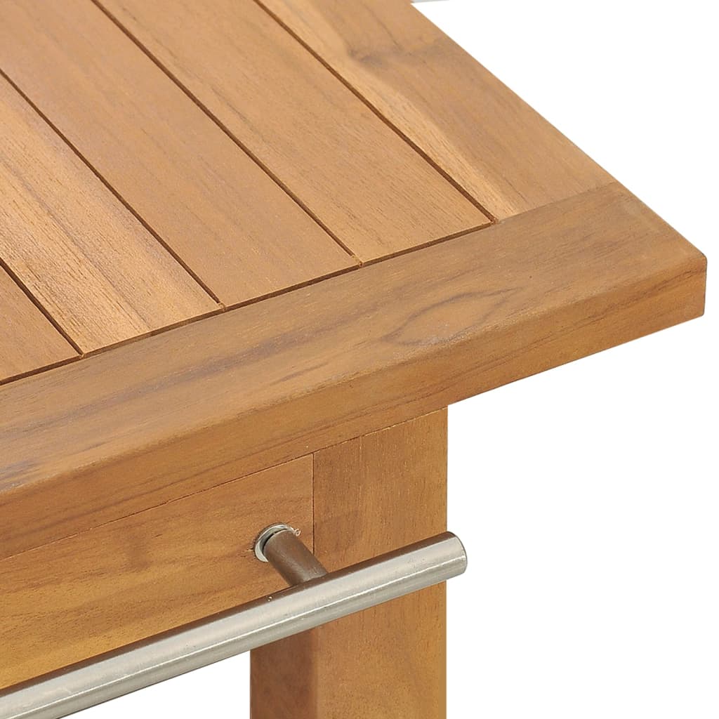 Washbasin solid teak wood 132x45x75cm