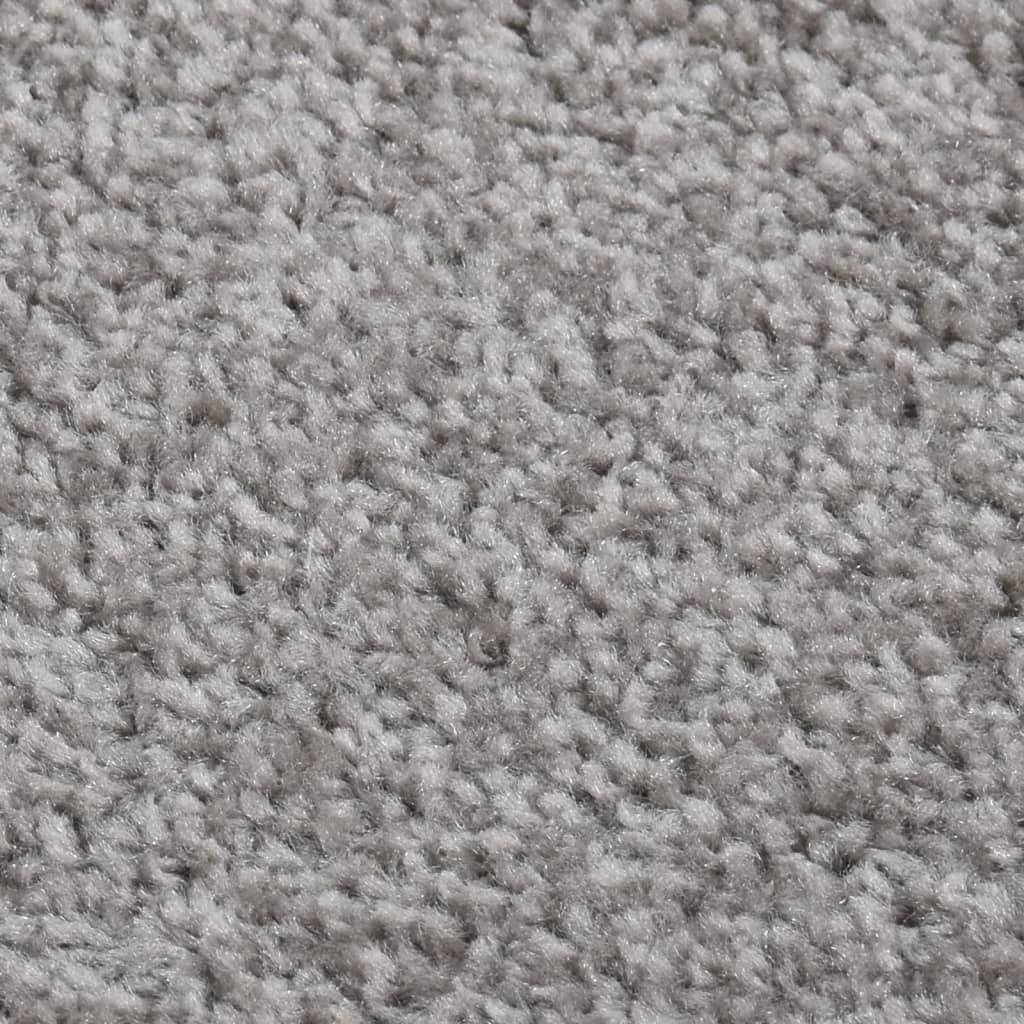 Short pile carpet 160x230 cm gray