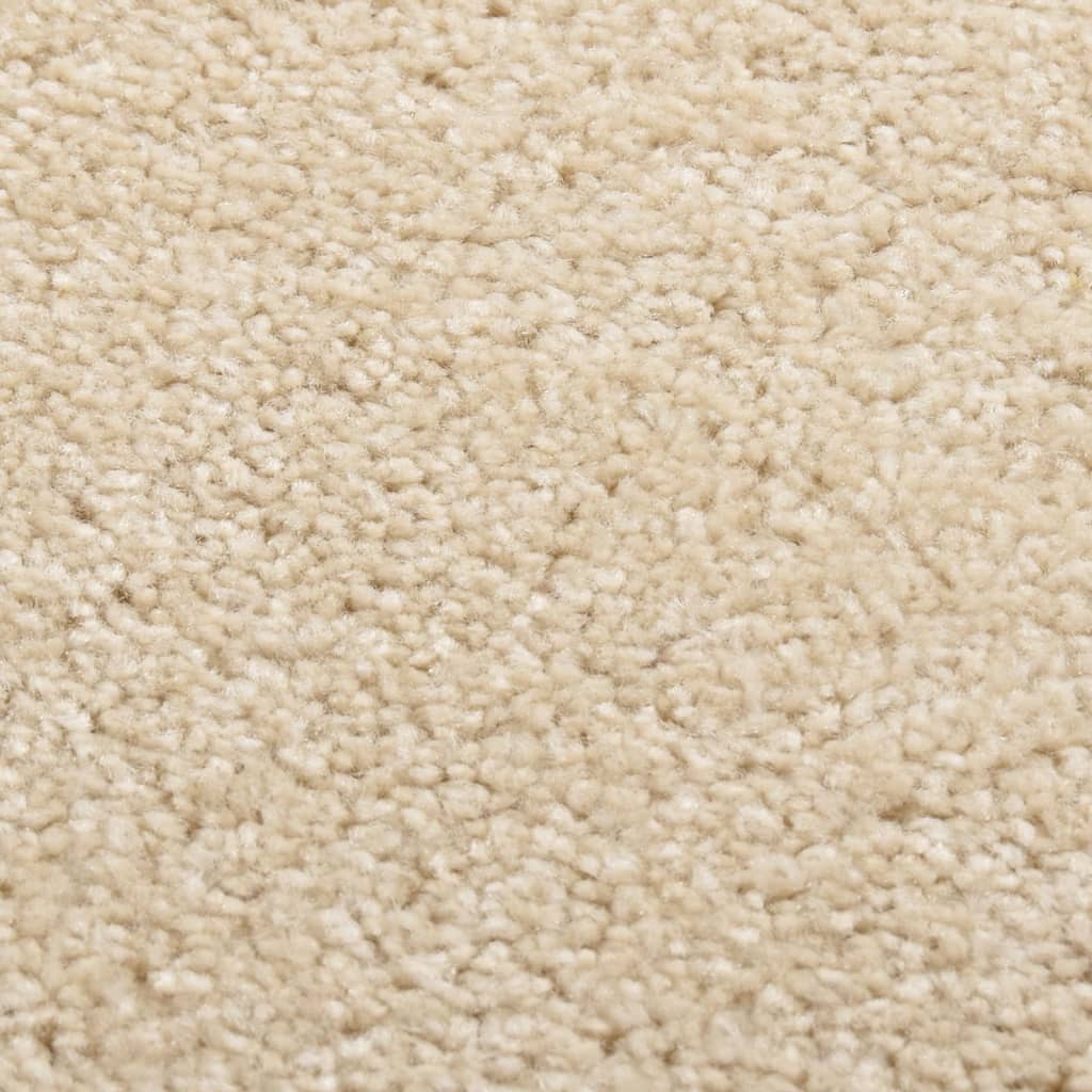 Short pile carpet 200x290 cm beige
