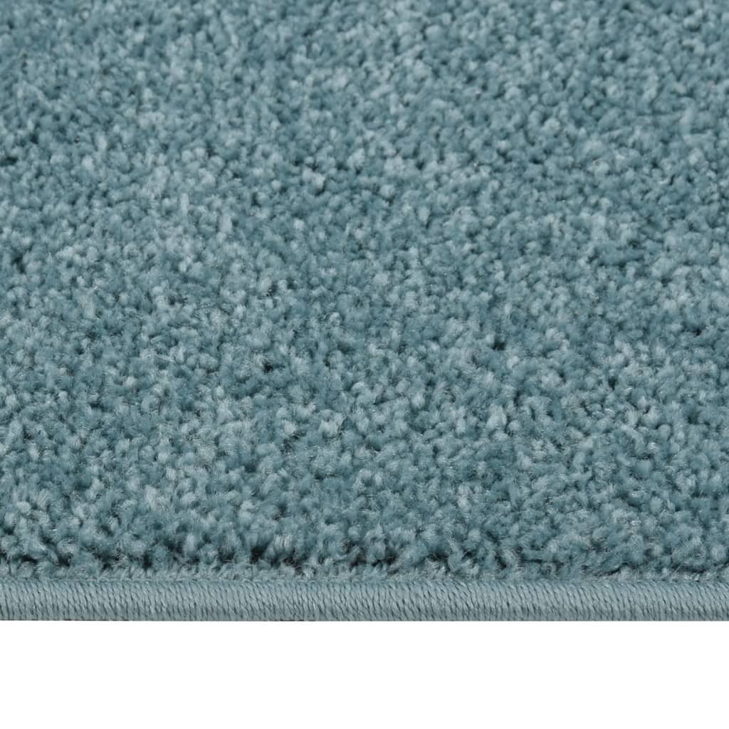 Short pile carpet 240x340 cm blue