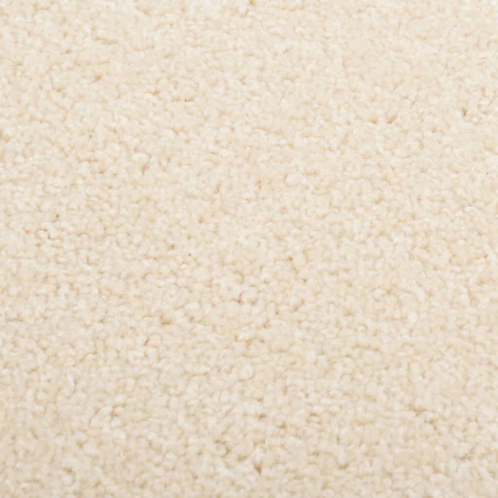 Short pile carpet 160x230 cm cream