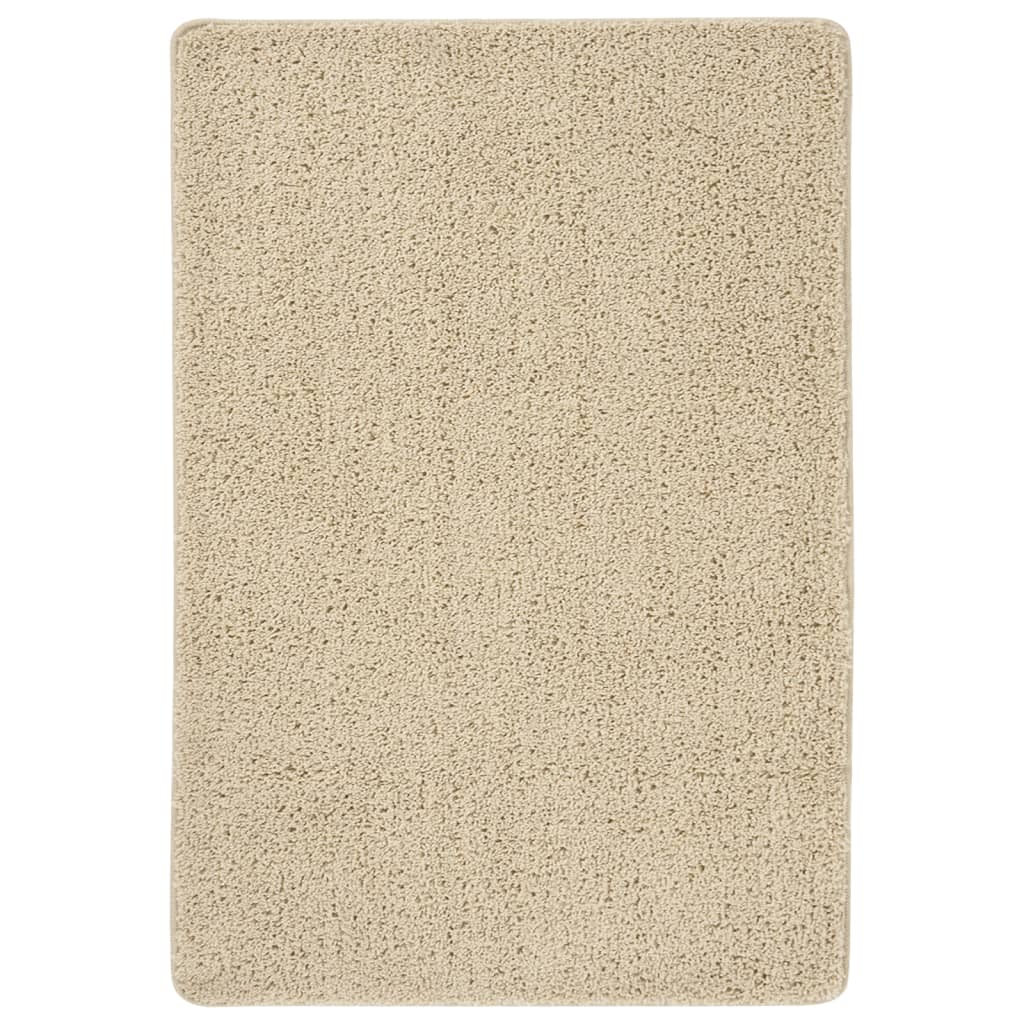 Shaggy rug cream 160x230 cm non-slip