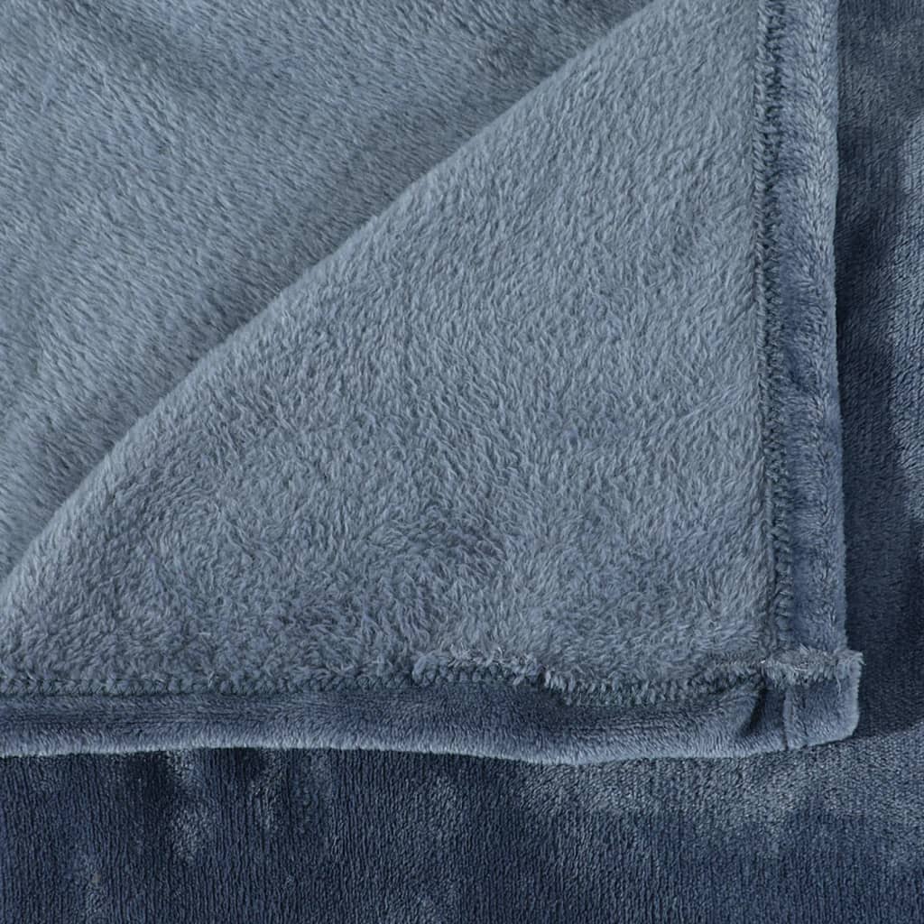 Blanket Gray 150x200 cm Polyester