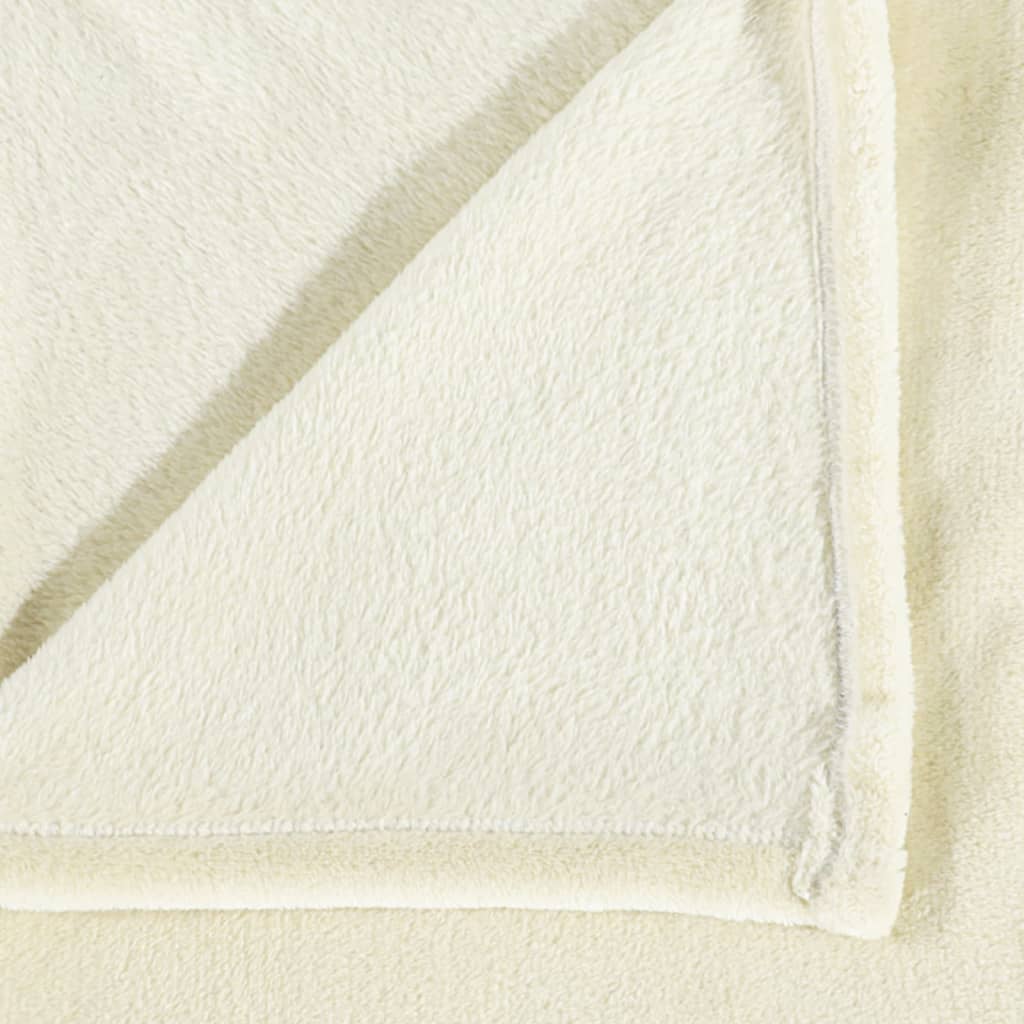 Blanket cream 130x170 cm polyester