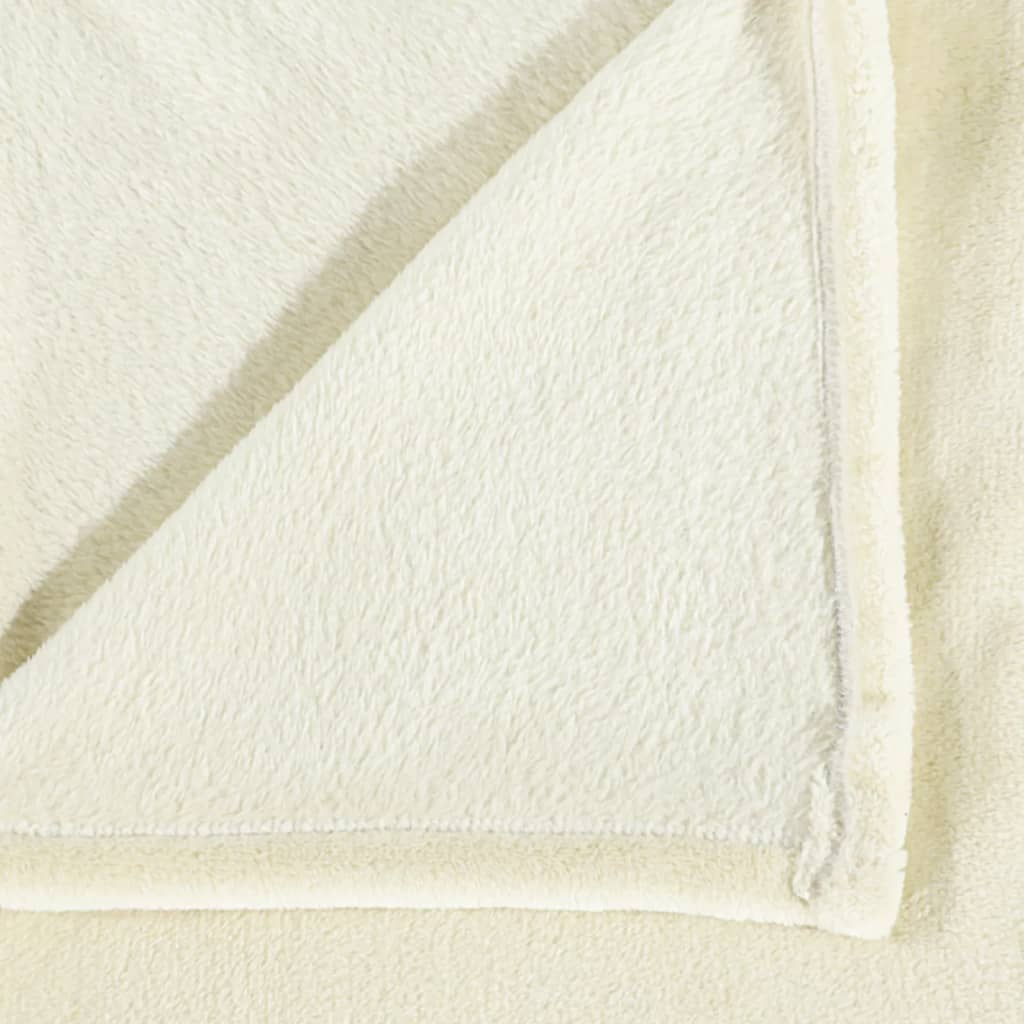 Blanket cream 150x200 cm polyester