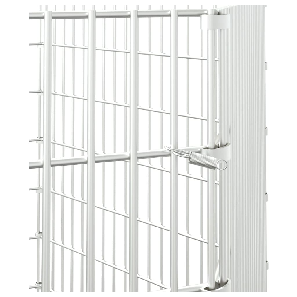 Rabbit cage 6 panels 54x100 cm Galvanized iron