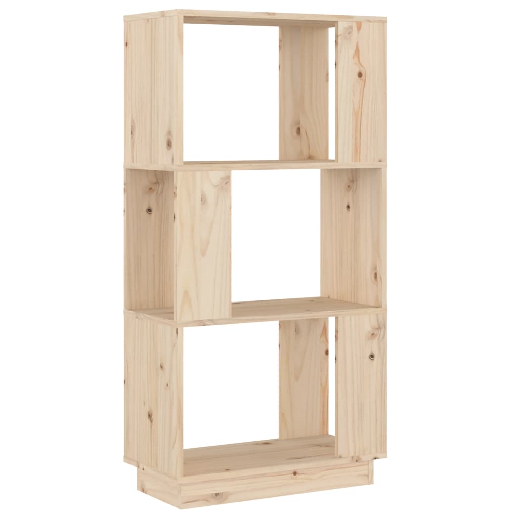 Bookcase/room divider 51x25x101 cm solid pine wood