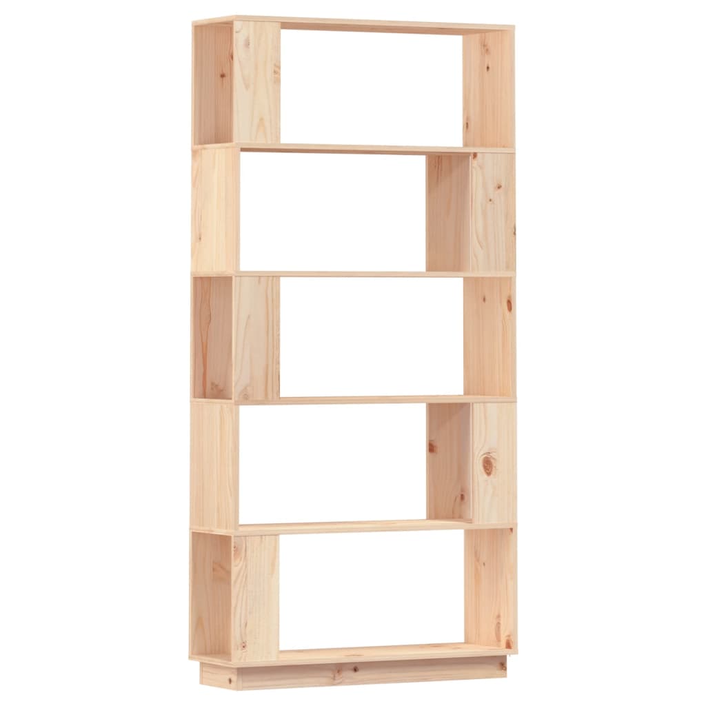 Bookcase/room divider 80x25x163.5 cm solid pine wood