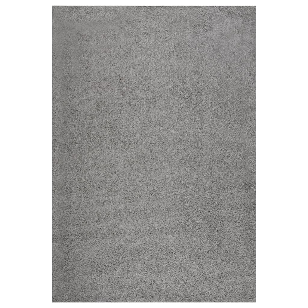 Rug Shaggy High Pile Gray 160x230 cm