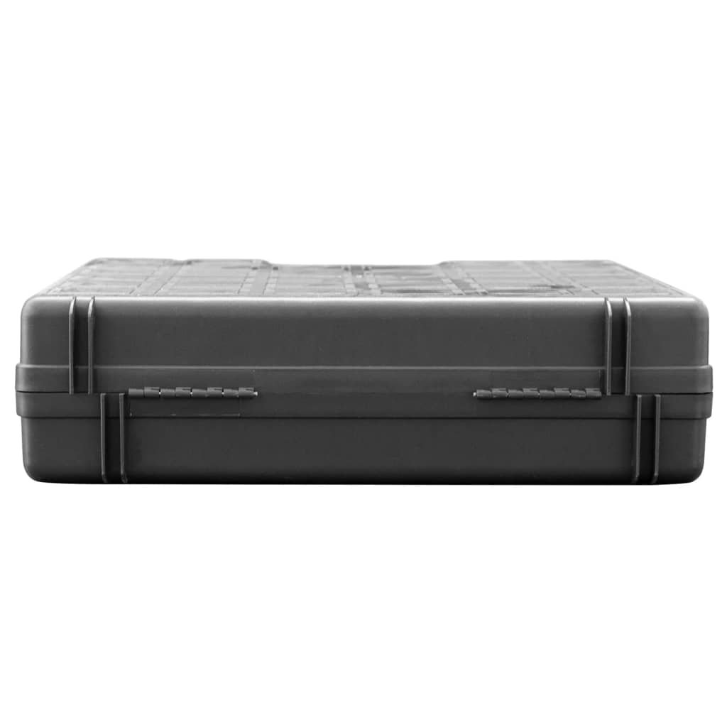 Universal tool case with foam rubber 2 pieces. Polypropylene