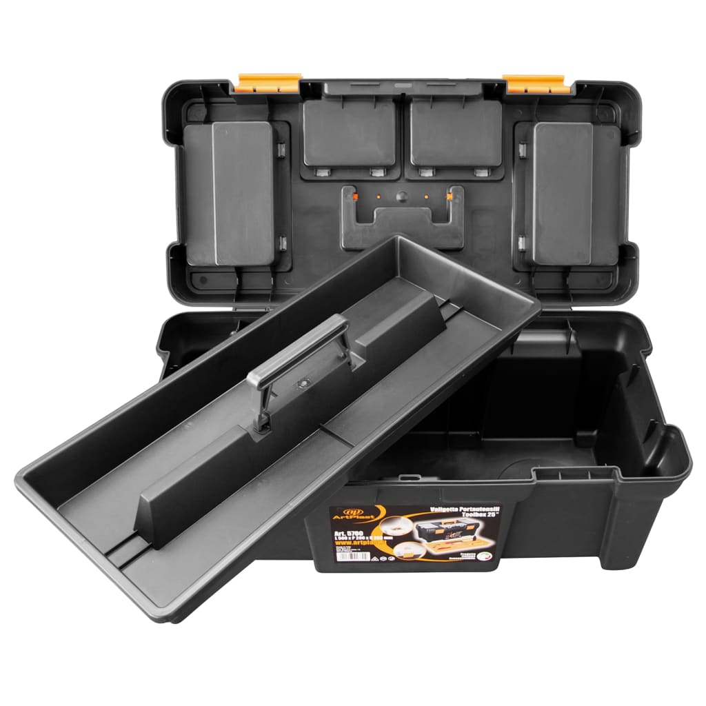 Tool case 580x280x250 mm PP