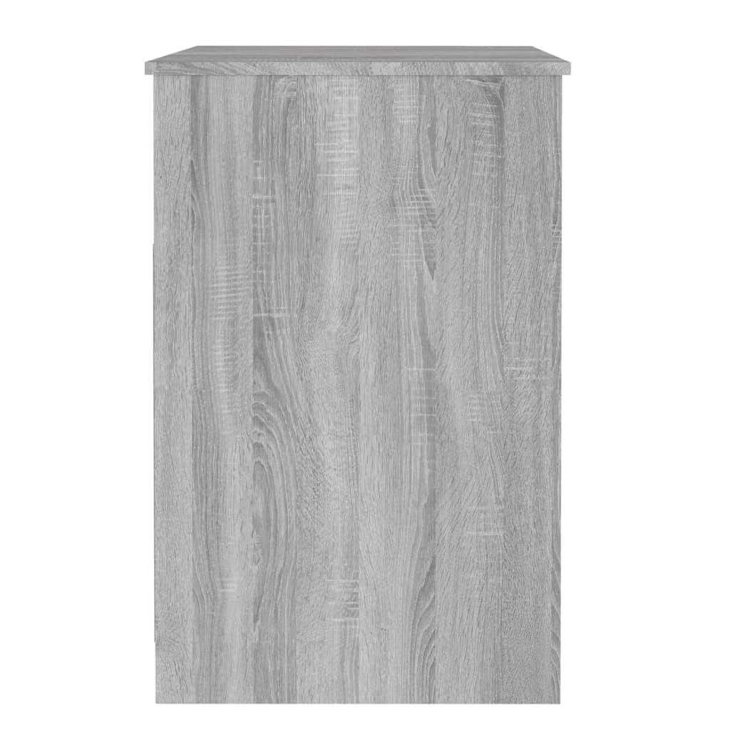 Sideboard mit Schubladen Grau Sonoma 40x50x76 cm Holzwerkstoff
