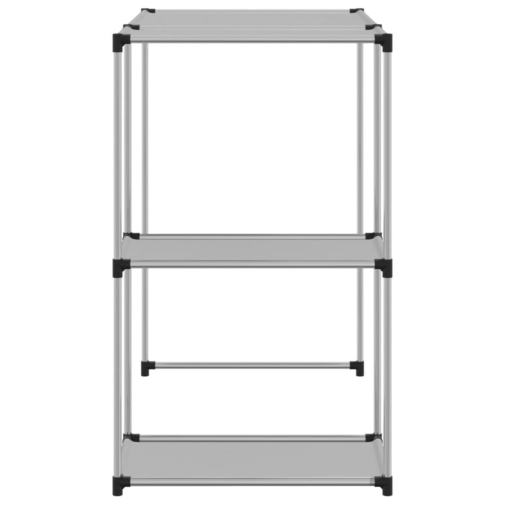 Waschmaschinenregal Grau 87x55x90,5 cm Eisen