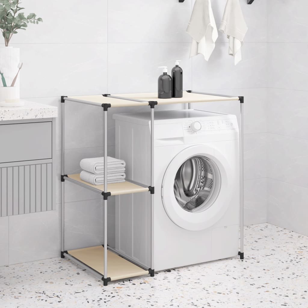 Washing machine shelf cream 87x55x90.5 cm iron