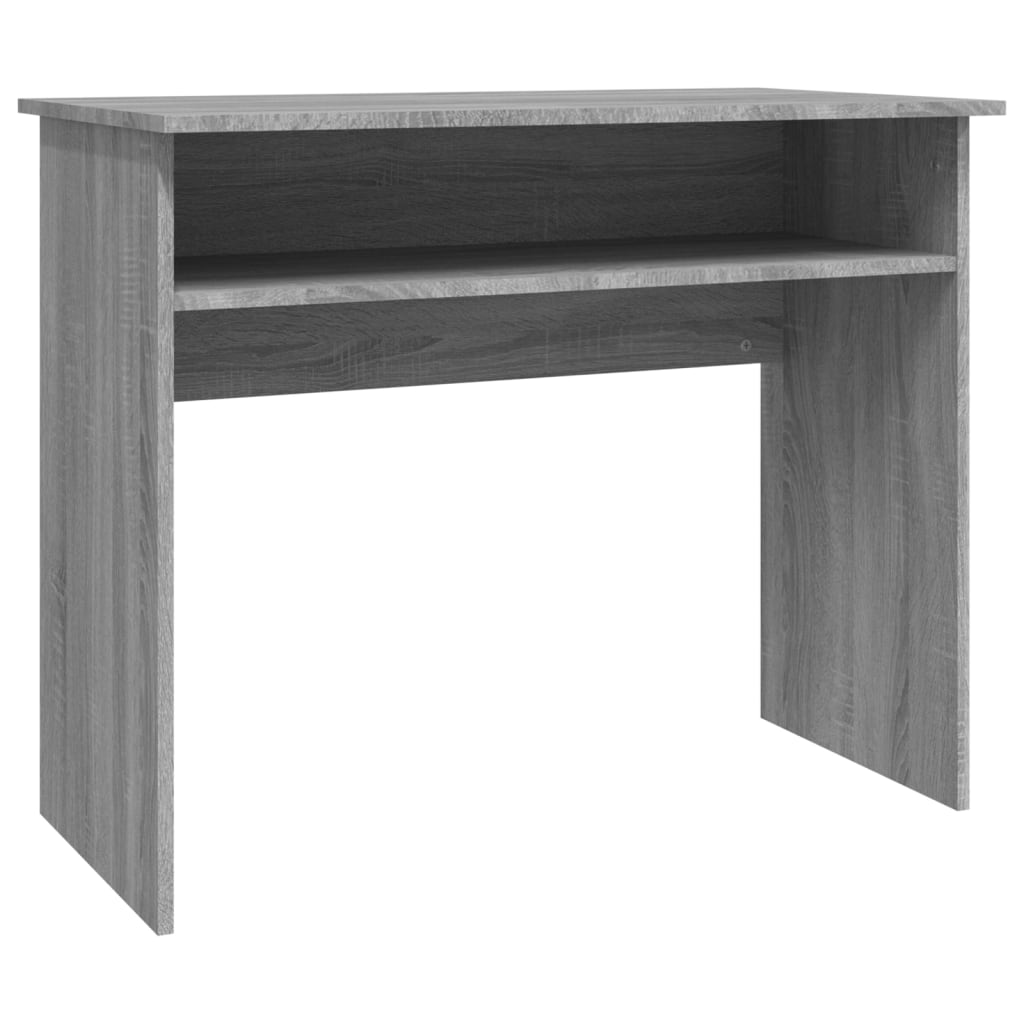 Schreibtisch Grau Sonoma 90x50x74 cm Holzwerkstoff