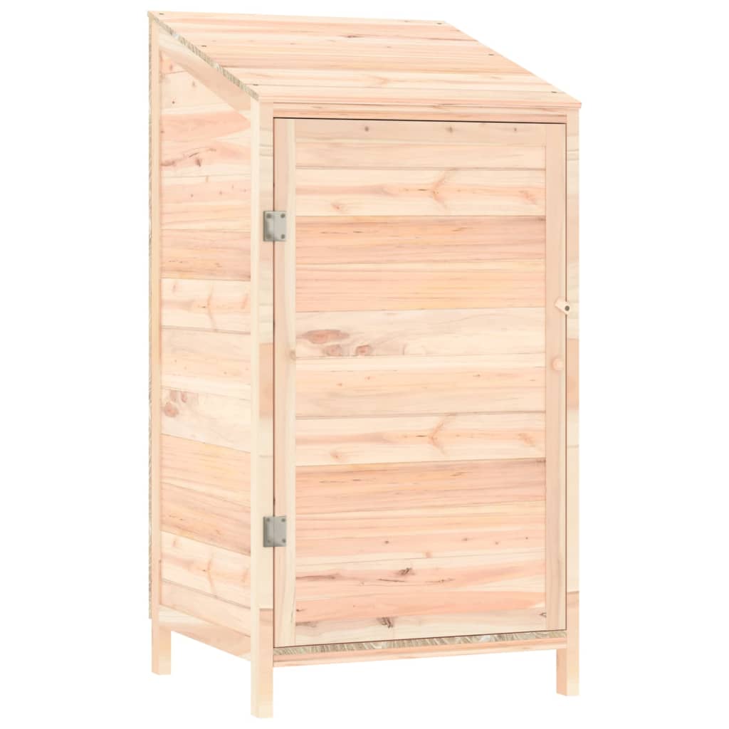 Tool shed 55x52x112 cm solid fir wood