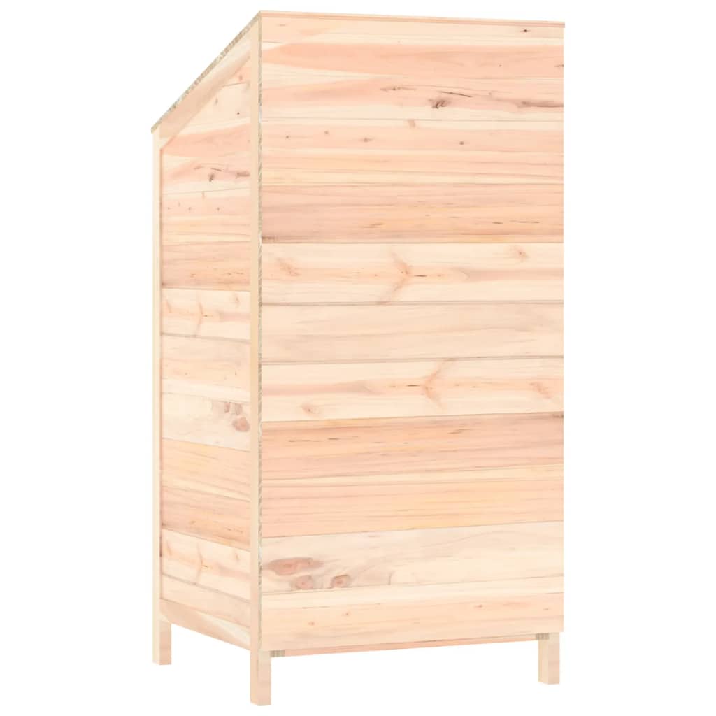Tool shed 55x52x112 cm solid fir wood