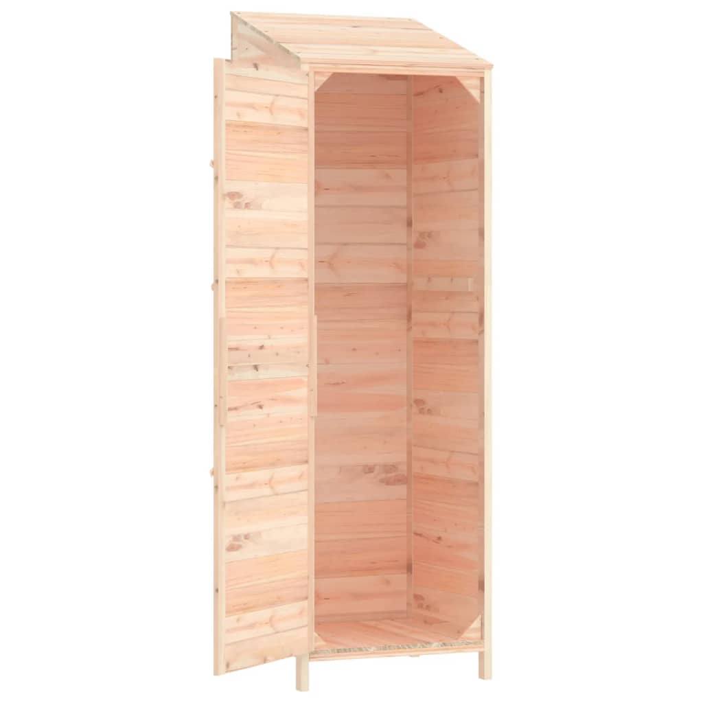 Tool shed 55x52x174.5 cm solid fir wood