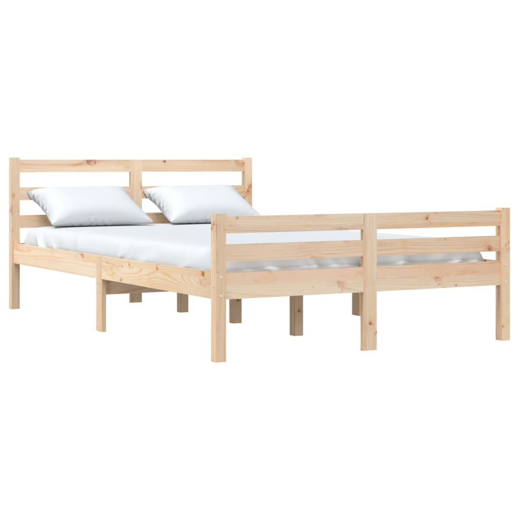 Solid wood bed 120x200 cm