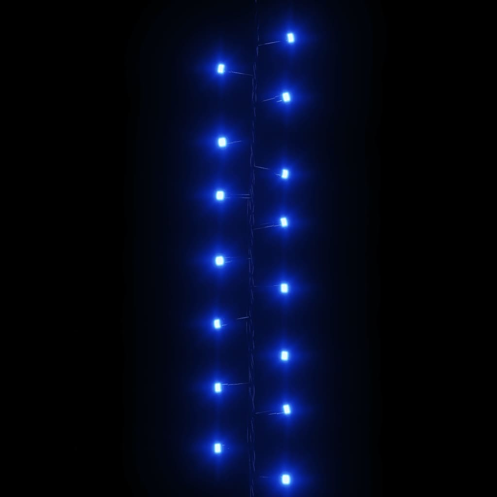 LED-Lichterkette mit 400 LEDs Blau 13 m PVC
