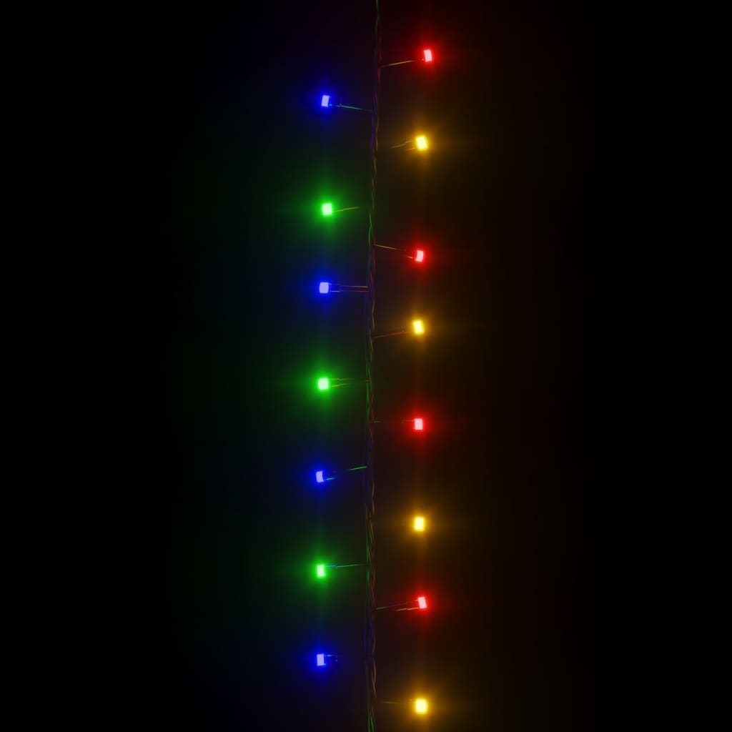 LED-Lichterkette mit 400 LEDs Mehrfarbig 13 m PVC