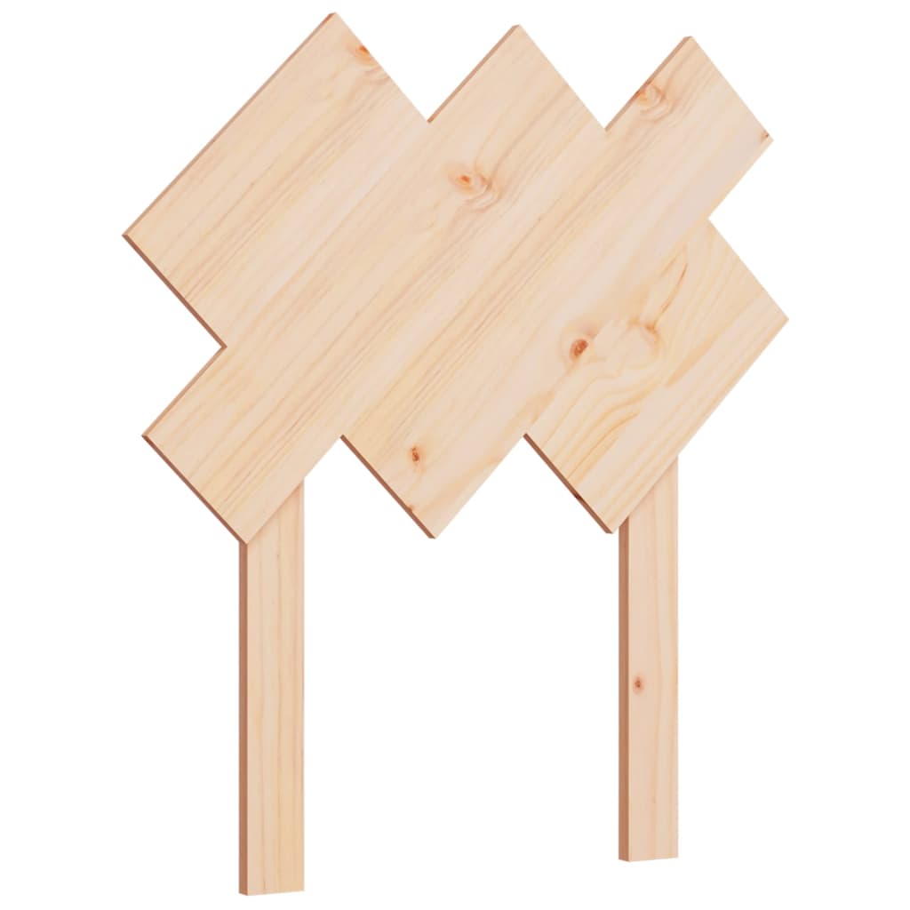 Headboard 72.5x3x81 cm solid pine wood