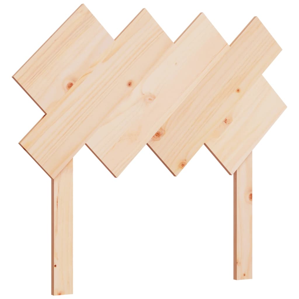 Headboard 92x3x81 cm solid pine wood