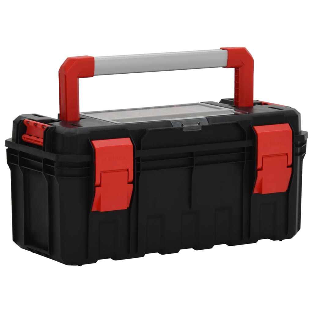 Tool case black and red 55x28x26.5 cm