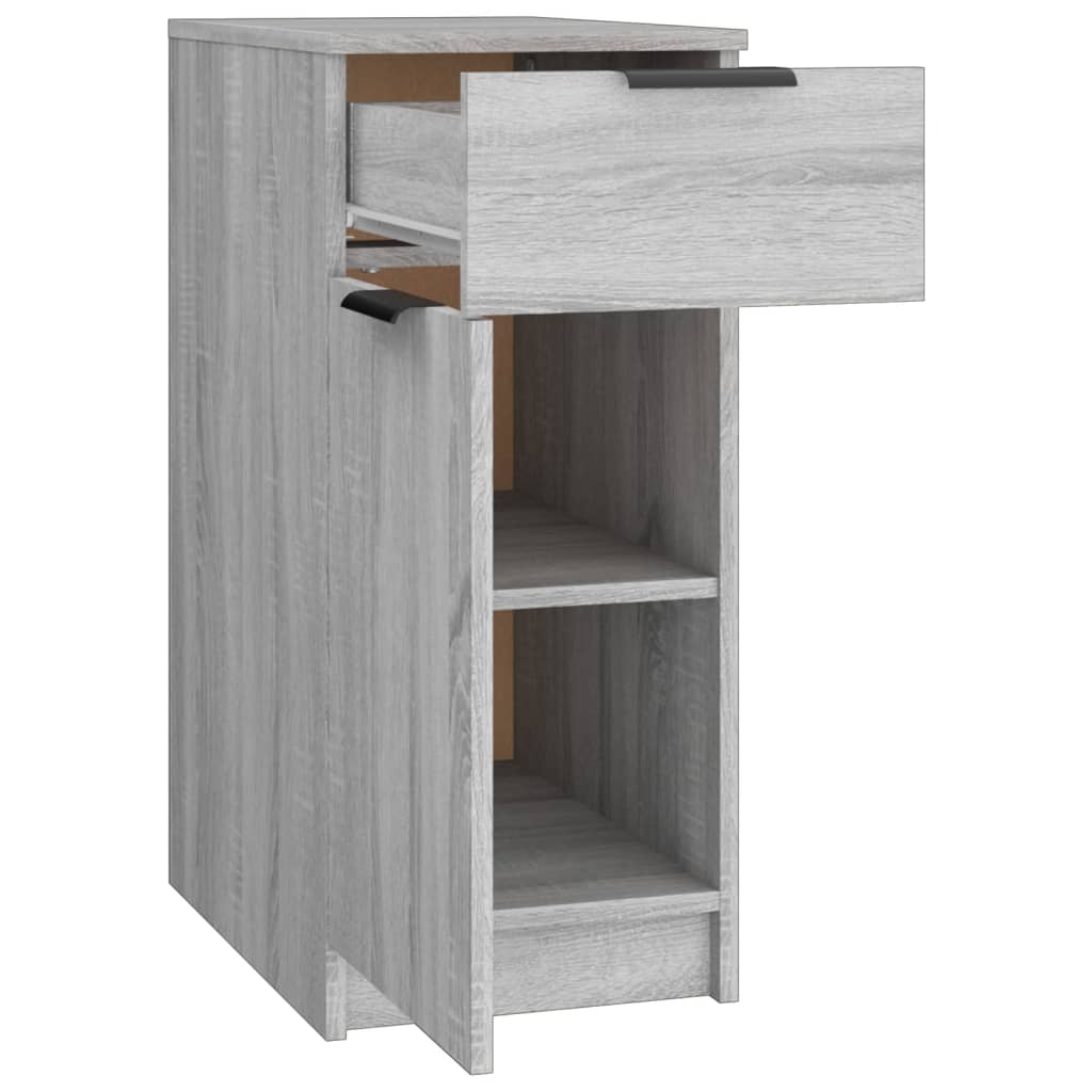 Schreibtischschrank Grau Sonoma 33,5x50x75 cm Holzwerkstoff