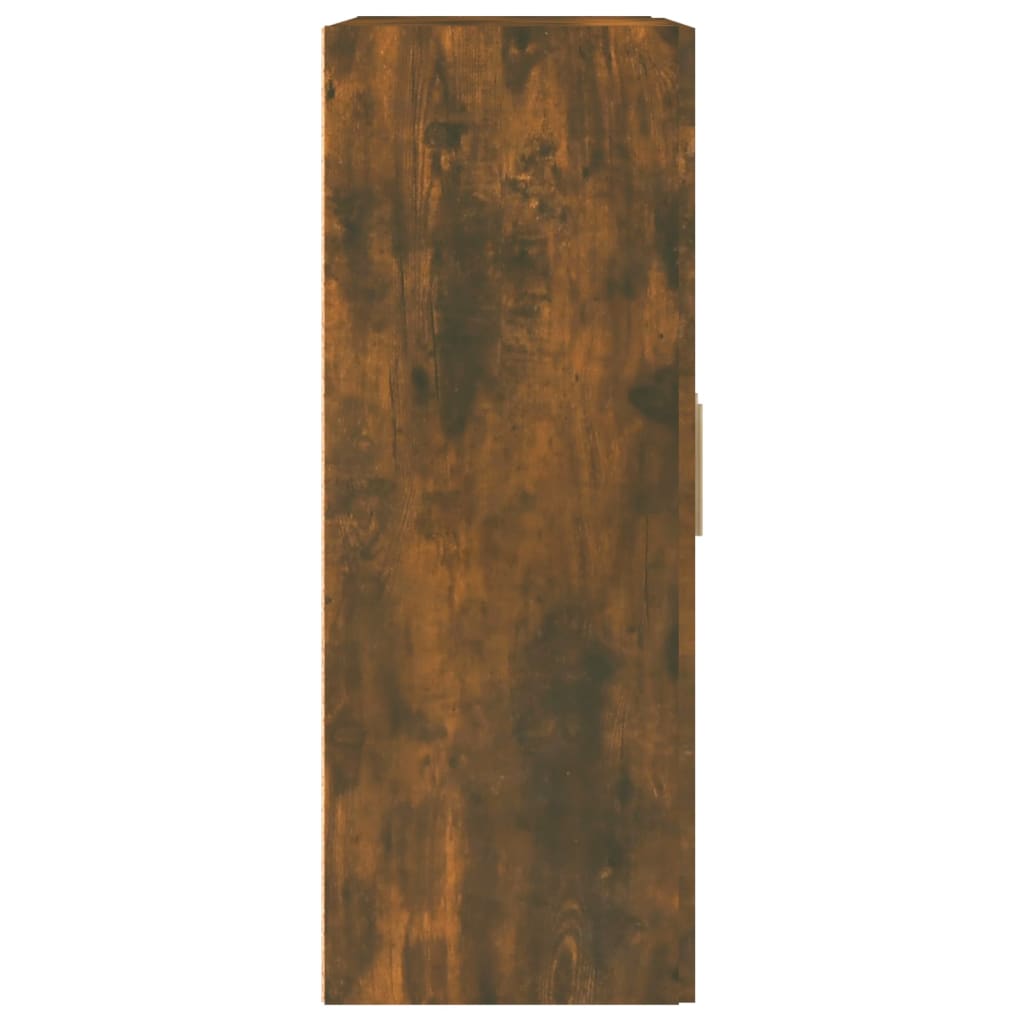 Wandschrank Räuchereiche 69,5x32,5x90 cm Holzwerkstoff