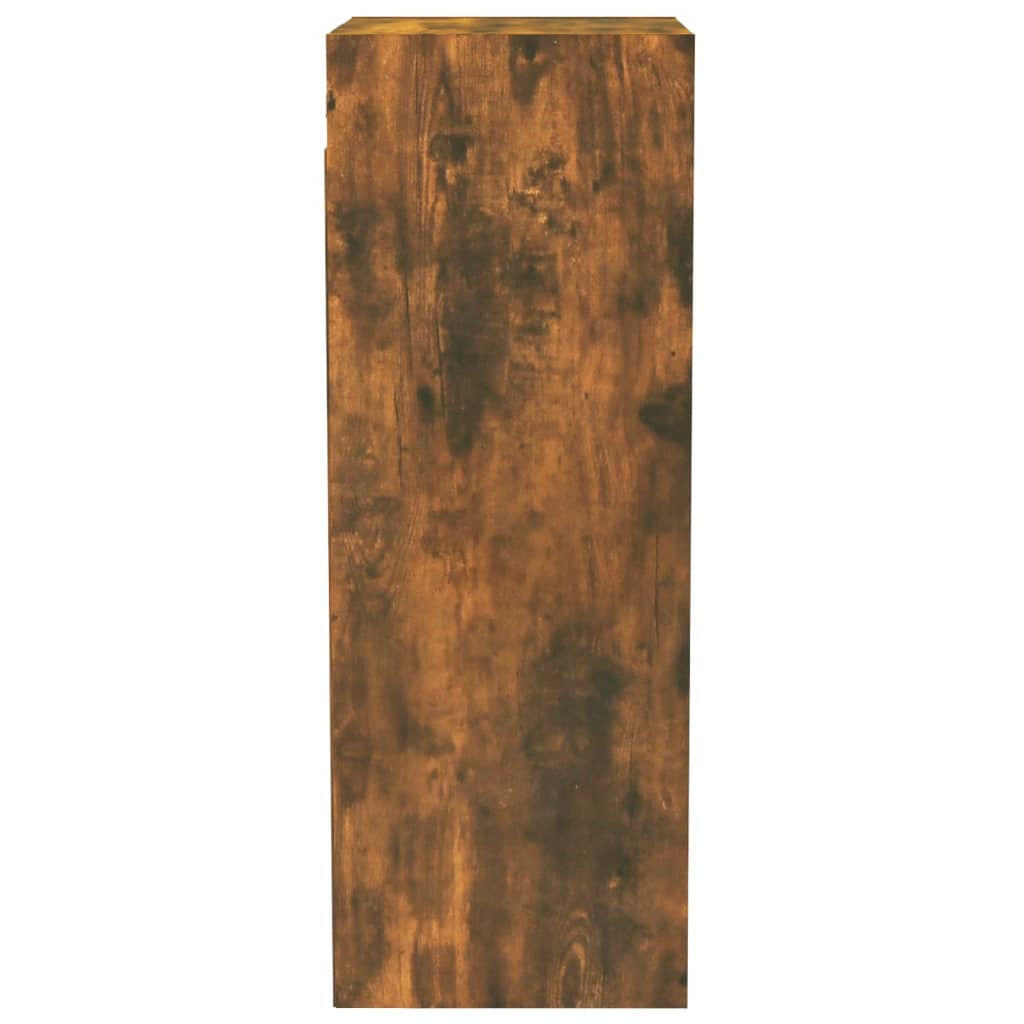 Wandschrank Räuchereiche 34,5x32,5x90 cm Holzwerkstoff