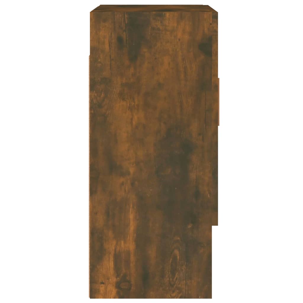 Wandschrank Räuchereiche 60x31x70 cm Holzwerkstoff