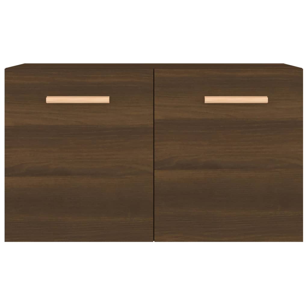Wall cabinet brown oak look 60x36.5x35cm wood material