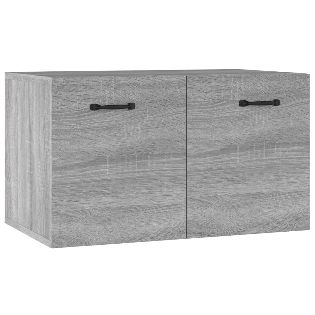 Wandschrank Grau Sonoma 60x36,5x35 cm Holzwerkstoff