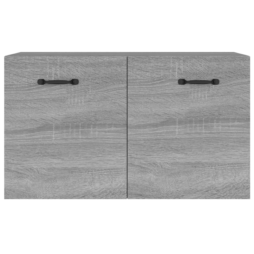 Gray Sonoma wall cabinet 60x36.5x35 cm made of wood