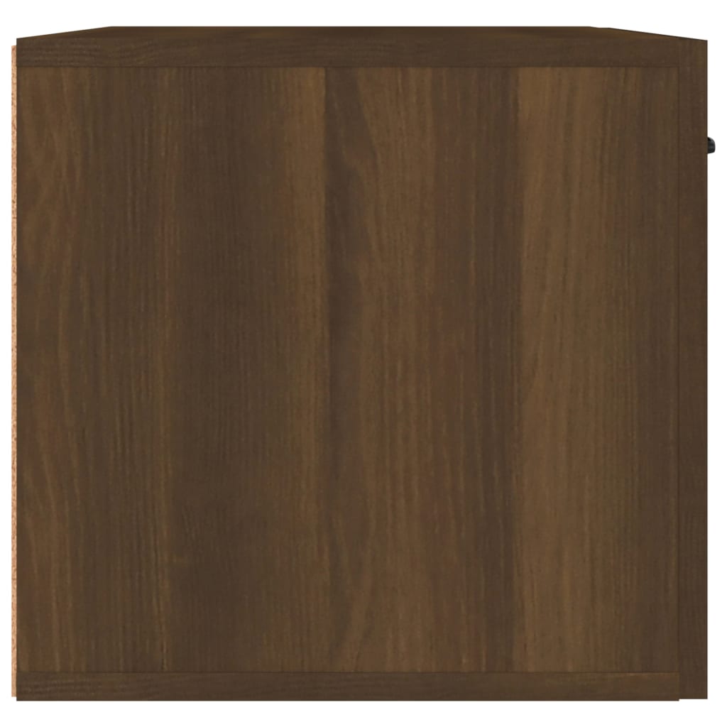 Wall cabinet brown oak look 60x36.5x35 cm wood material