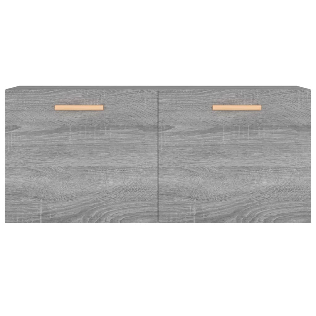 Gray Sonoma wall cabinet 80x35x36.5 cm made of wood