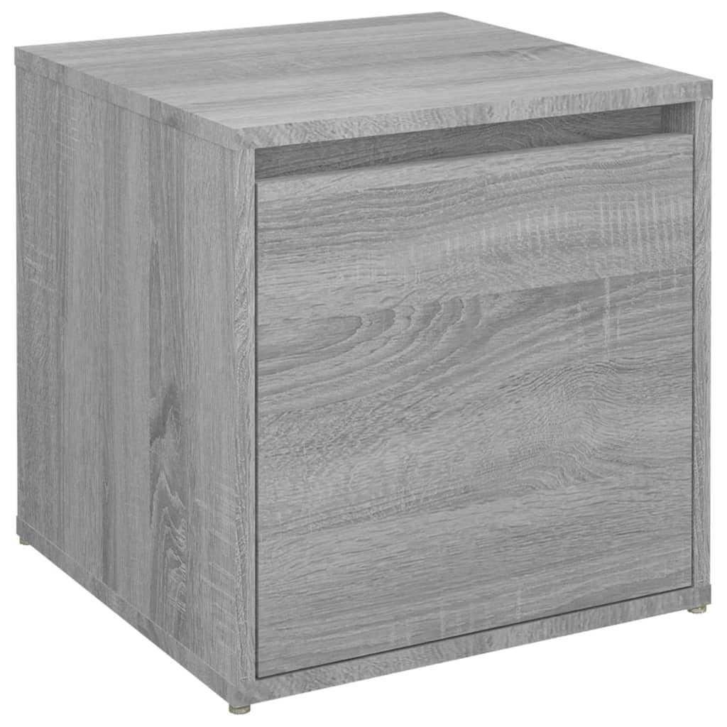 Drawer box gray Sonoma 40.5x40x40 cm made of wood