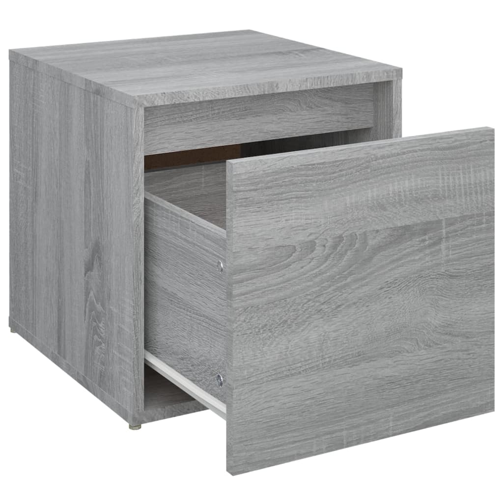 Schubladenbox Grau Sonoma 40,5x40x40 cm Holzwerkstoff