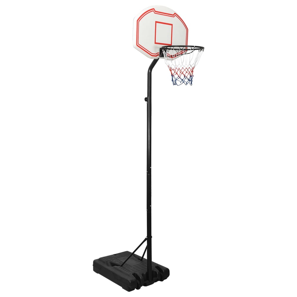 Basketball stand white 282-352 cm polyethylene