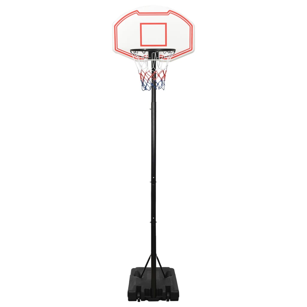 Basketball stand white 282-352 cm polyethylene