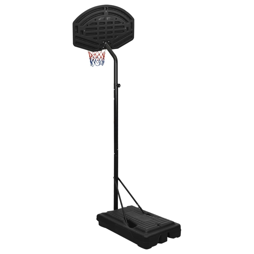 Basketball stand black 237-307 cm polyethylene