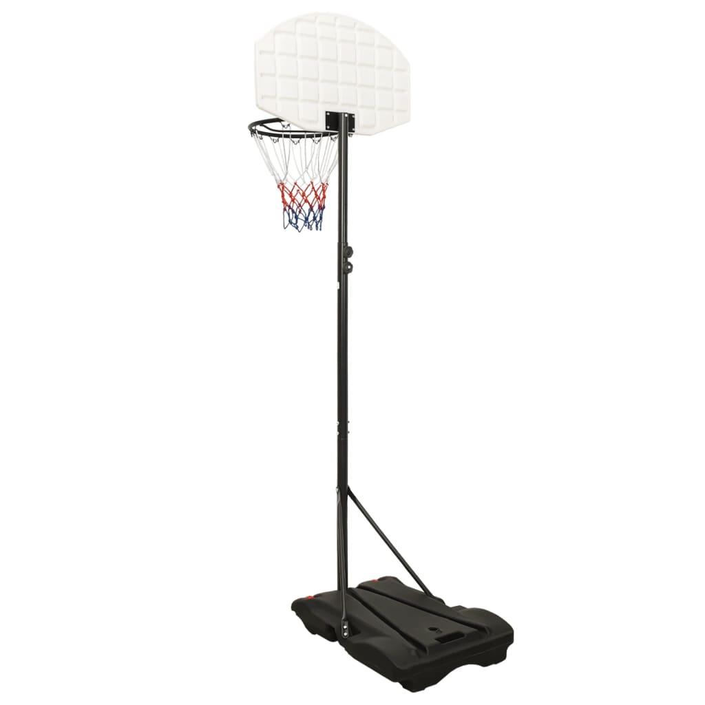 Basketball stand white 216-250 cm polyethylene