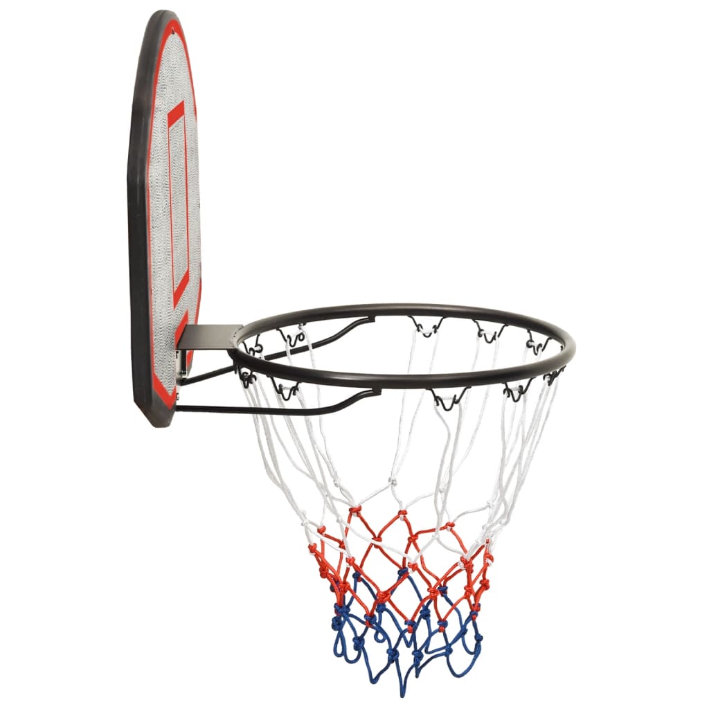 Basketball hoop black 71x45x2 cm polyethylene