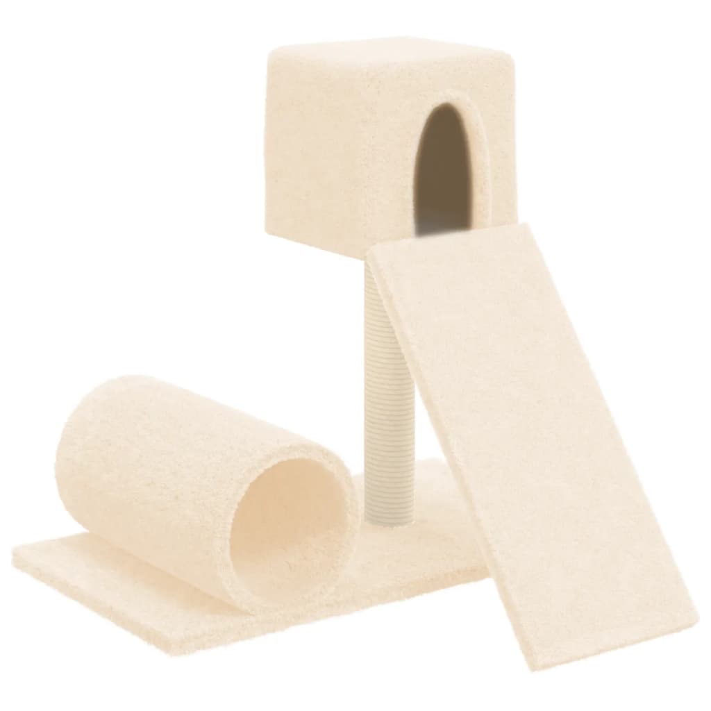 Scratching post with sisal scratching post cream 59 cm