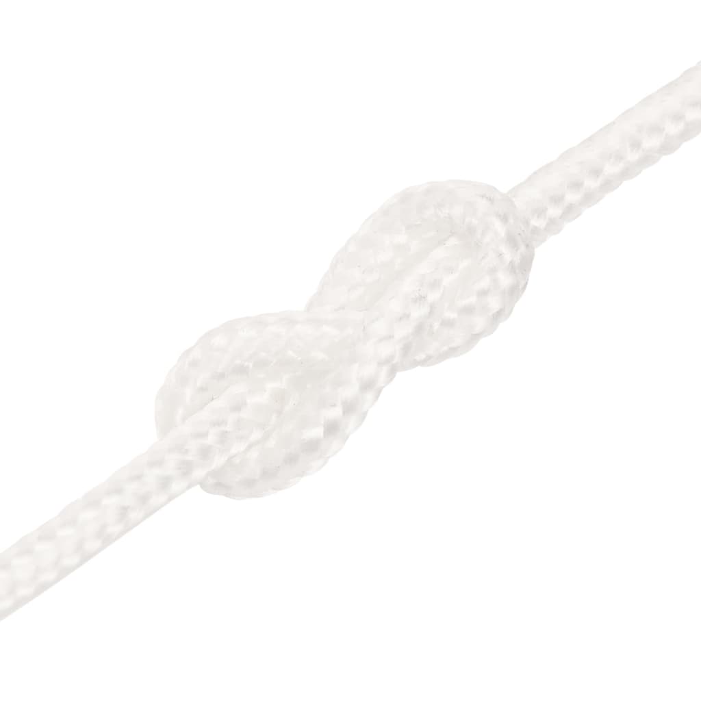 Boat rope white 3 mm 50 m polypropylene