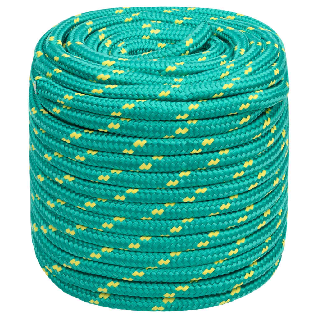 Boat rope green 16 mm 250 m polypropylene